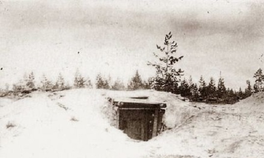 Tipiškas „namas“ šaltame Sibiro kaime, kuriame gyveno tremtiniai
