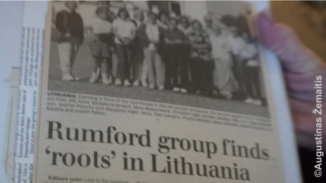 Praėjus keliems dešimtmečiams po Ramfordo (Rumford, Meine valstija) lietuvių draugijos pastato uždarymo, imigrantų palikuonys atkūrė organizaciją, kuri dabar rengia kasmetinius piknikus.